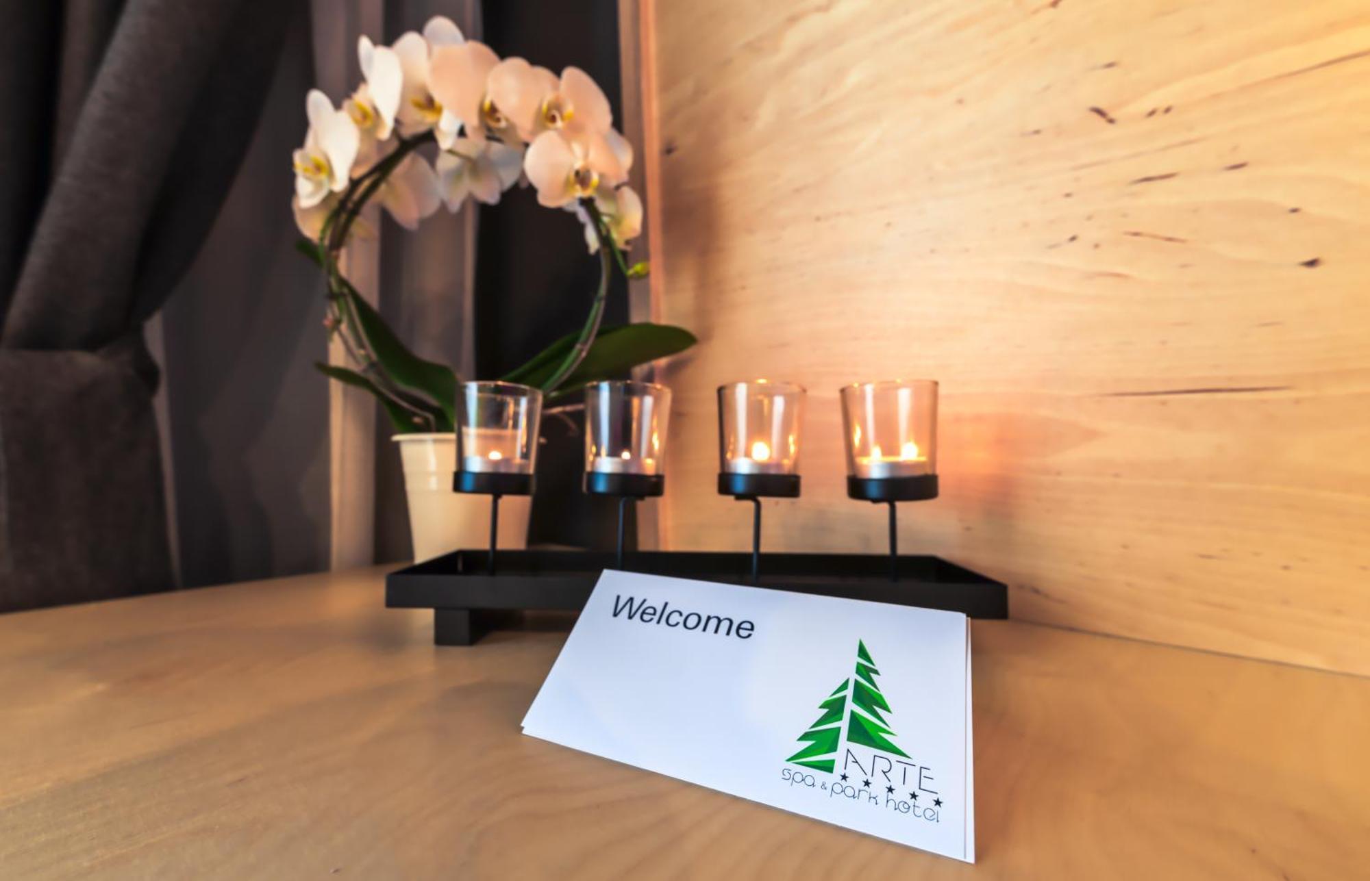 Hotel Arte Spa & Park Velingrad Pokoj fotografie Welcome card
